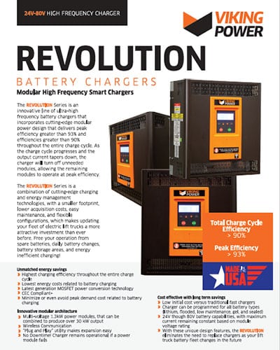 Revolution Battery Chargers Pdf - Viking Power