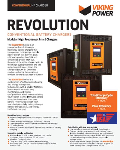 Revolution Conventional Battery Chargers Pdf - Viking Power